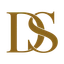 Monogramme DS doré